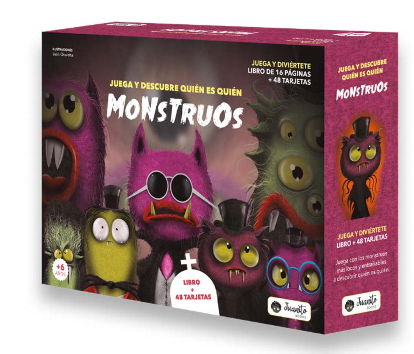 MONSTRUOS - JUEGO DE MESA + LIBRO - MANOLITO BOOKS