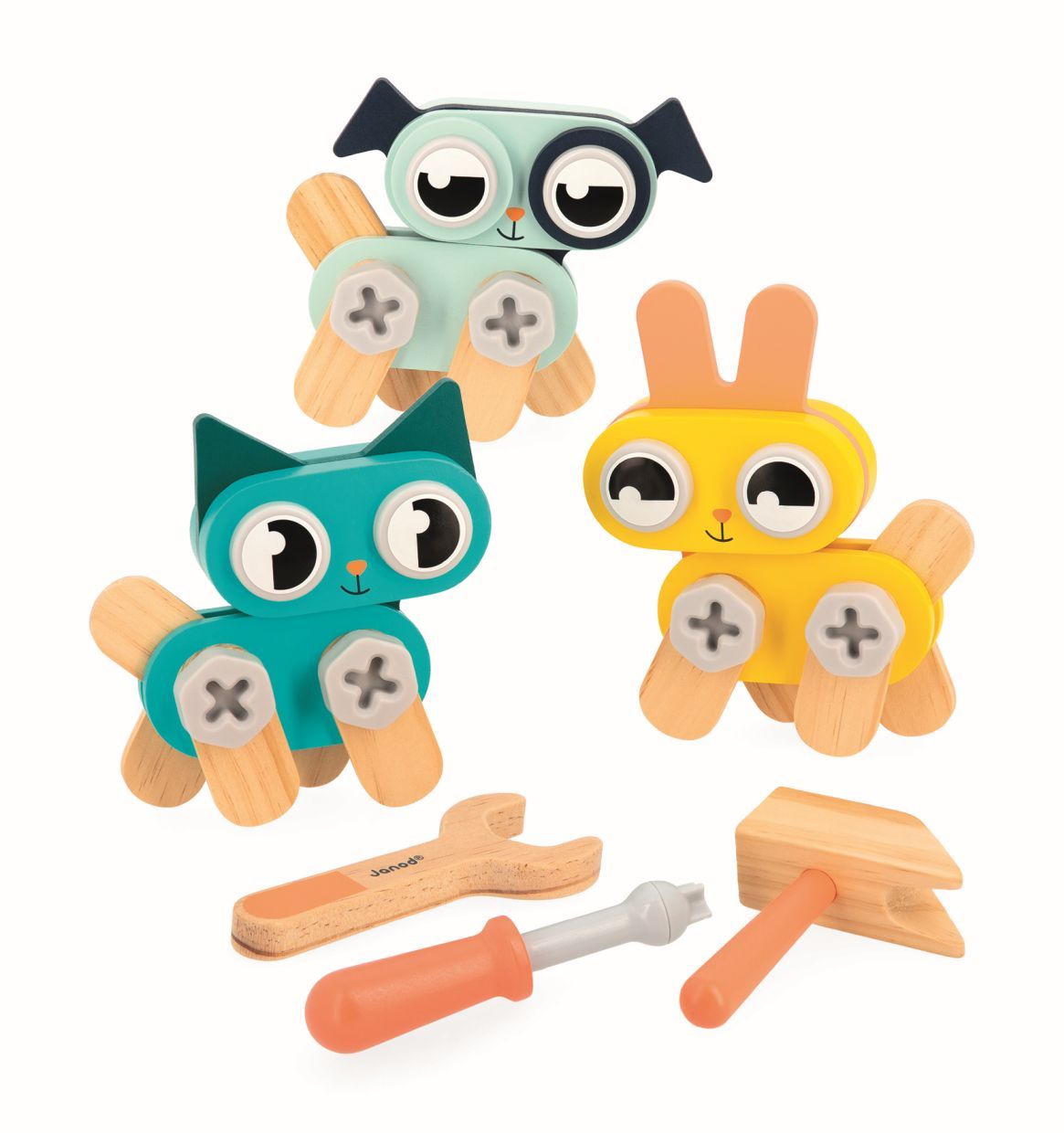 BRICO´KIDS - PEQUEÑOS ANIMALES PARA HACER BRICOLAJE