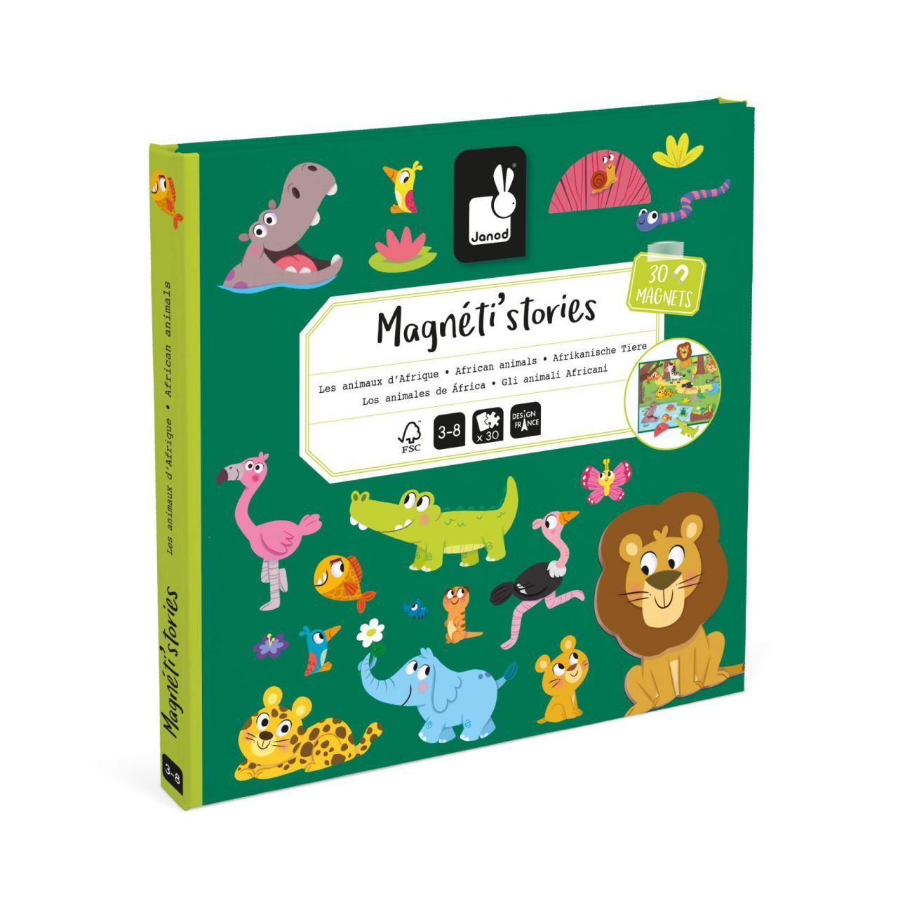 MAGNÉTI´ STORIES - LOS ANIMLES DE ÁFRICA - JANOD