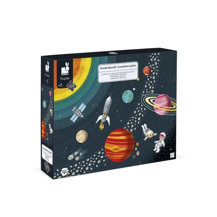 PUZZLE EL SISTEMA SOLAR - 100 PIEZAS - JANOD