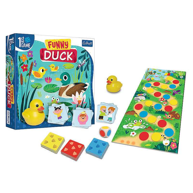 FUNNY DUCK - MIS PRIMEROS JUEGOS DE MESA - TREFL