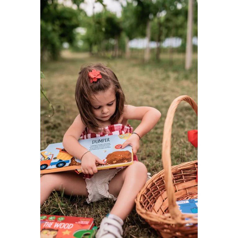 LOS VEHÍCULOS DE LA OBRA - LIBROS SONOROS - MANOLITO BOOKS