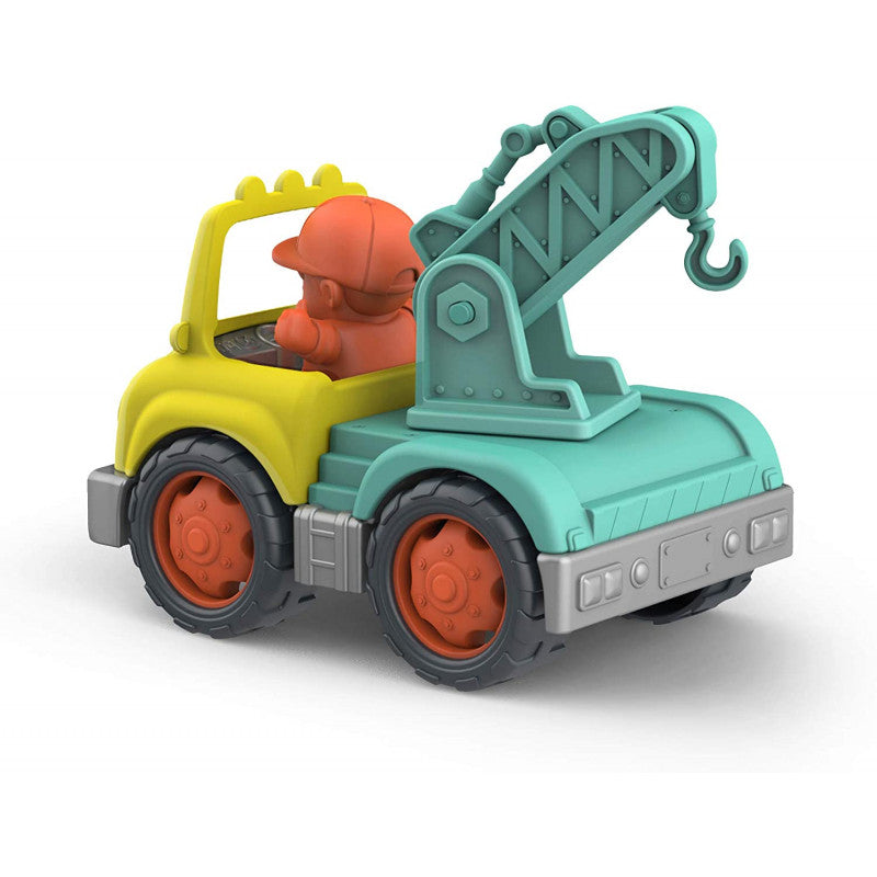SET VEHÍCULOS DE CONSTRUCCIÓN + 3 PERSONAJES - WONDER WHEELS