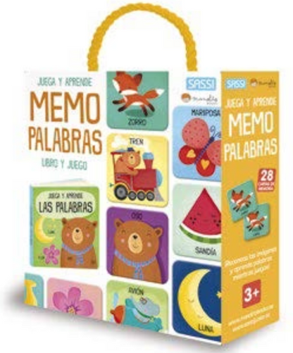 MEMO PALABRAS - LIBRO + JUEGO - MANOLITO BOOKS