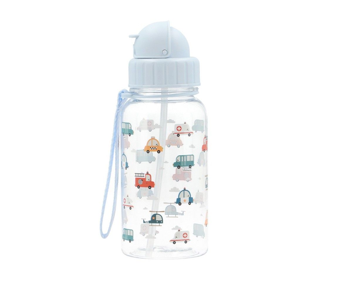 Botella Plástico City Cars - Tutete