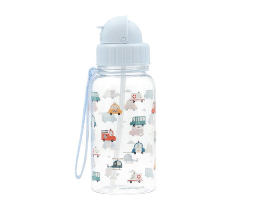 Botella Plástico City Cars - Tutete