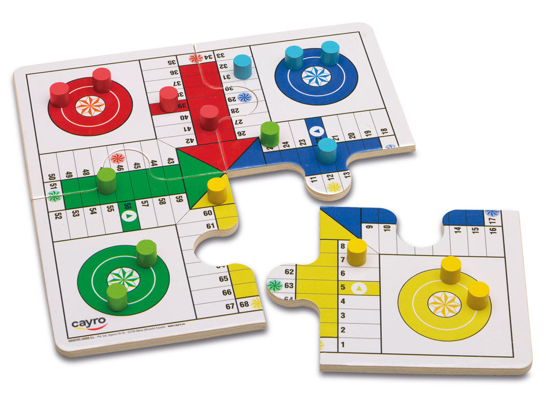 PARCHIS-OCA CAJA DE METAL-TRAVEL