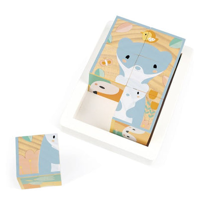 PUZZLE CUBO Y BANDEJA