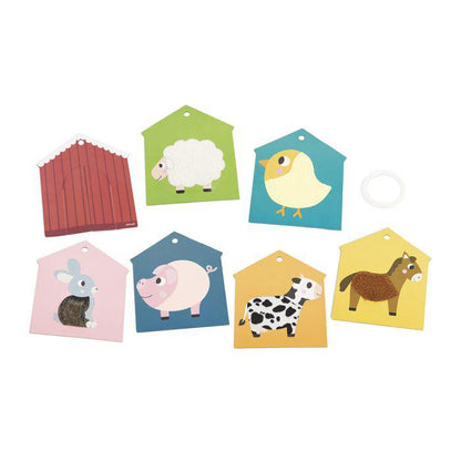 CARTAS TÁCTILES - LA GRANJA- JANOD