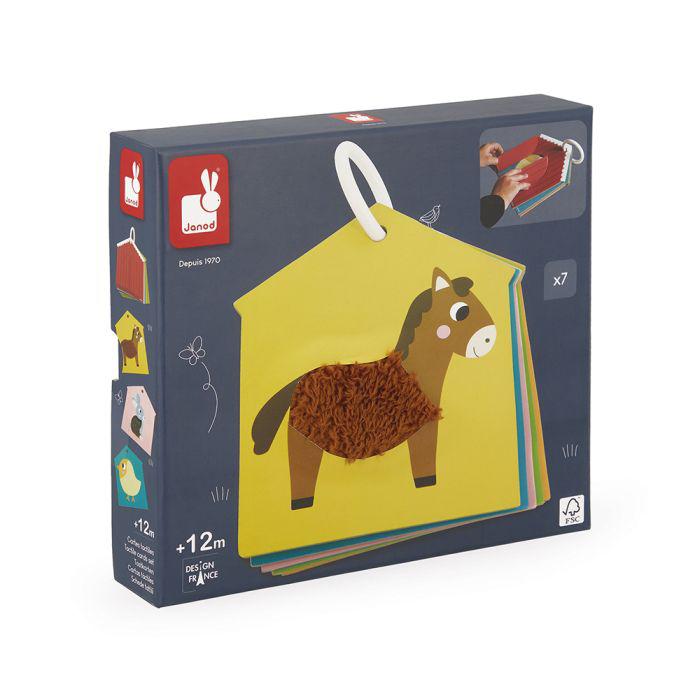 CARTAS TÁCTILES - LA GRANJA- JANOD