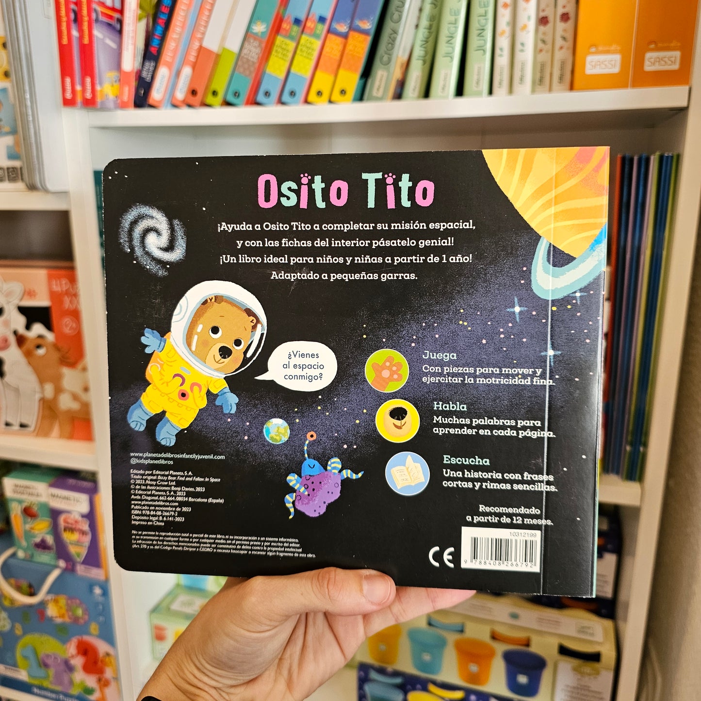 ¡SÍGUEME!  EL ESPACIO - OSITO TITO-