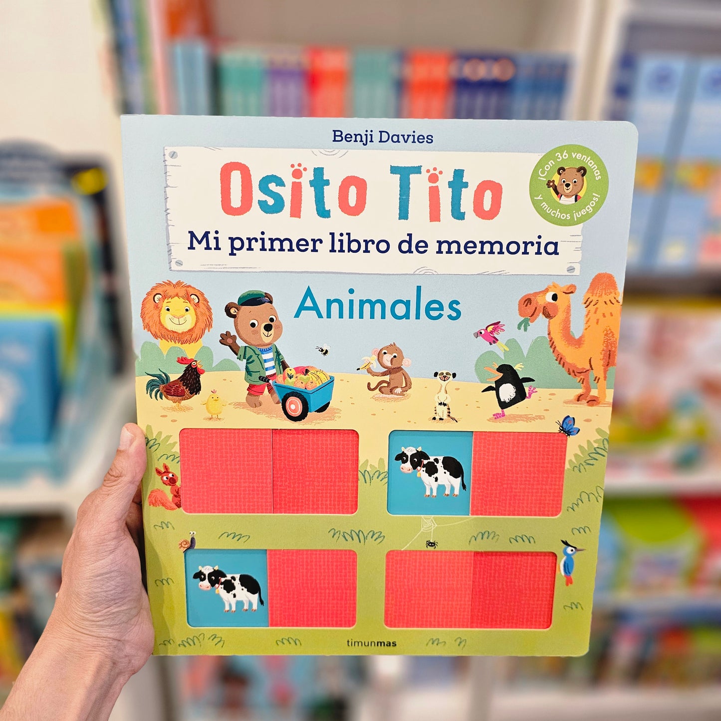 MI PRIMER LIBRO DE MEMORIA: ANIMALES - OSITO TITO