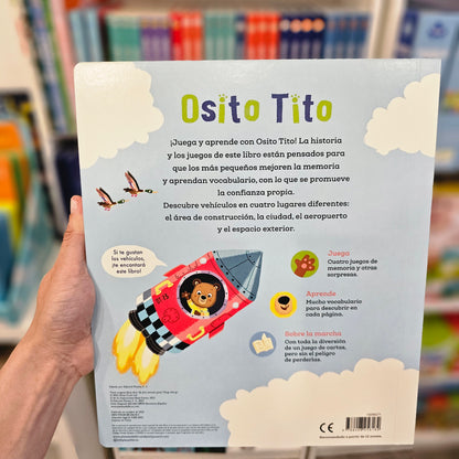 MI PRIMER  LIBRO DE MEMORIA: VEHÍCULOS OSITO TITO