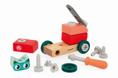 BRICO´KIDS - COCHE GATO PARA HACER BRICOLAJE - JANOD