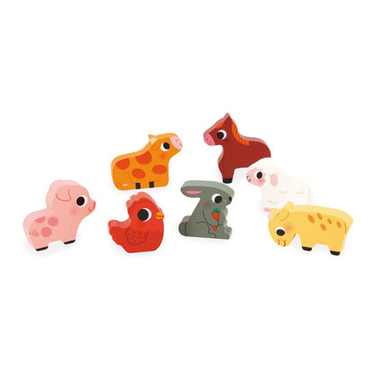 CHUNKY PUZZLE DE LA GRANDE - ENCASTRE JANOD-