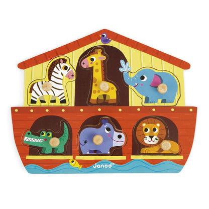 PUZZLE ENCAJABLE ARCA DE NOÉ - JANOD -