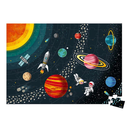 PUZZLE EL SISTEMA SOLAR - 100 PIEZAS - JANOD