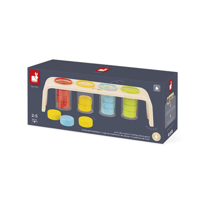 ESSENTIEL - CLASIFICACIÓN DE COLORES - JUEGOS PEDAGÓGICOS JANOD