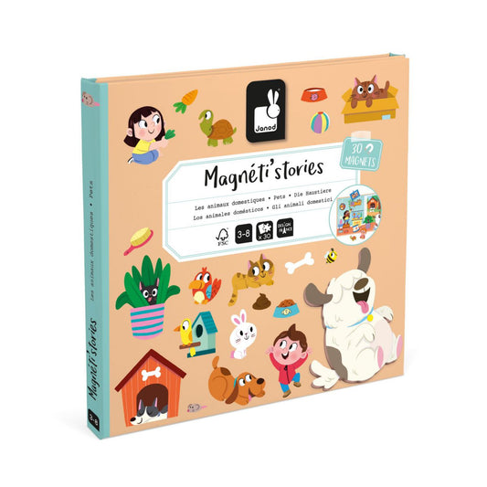 MAGNÉTI' STORIES - LOS ANIMALES DOMÉSTICOS