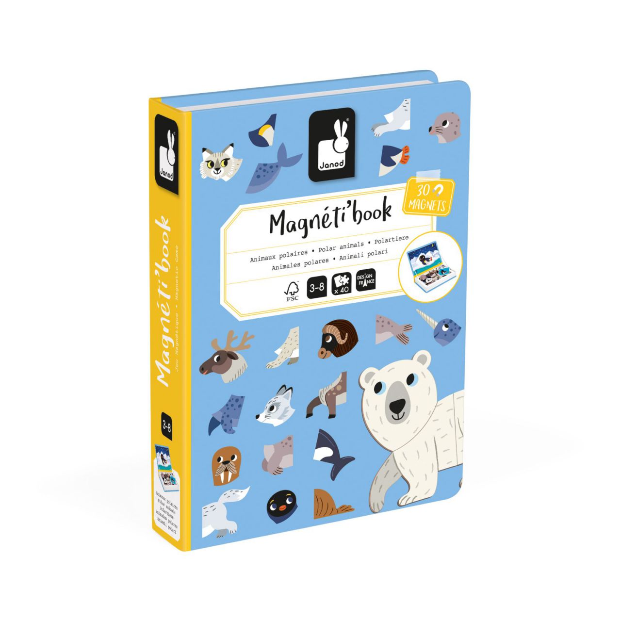 MagnetiBook - ANIMALES POLARES -