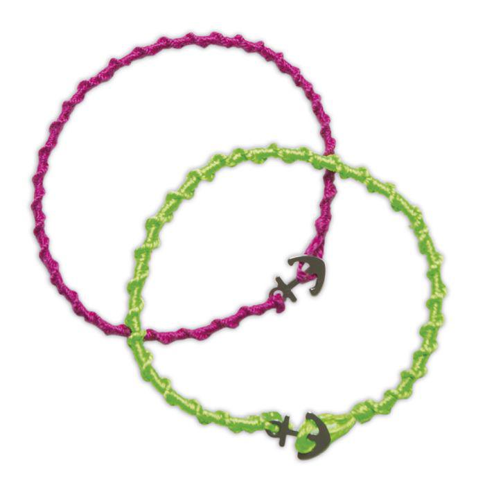 BRAZALETES FLUORESCENTES - 7 PULSERAS PARA CREAR +8años - JANOD