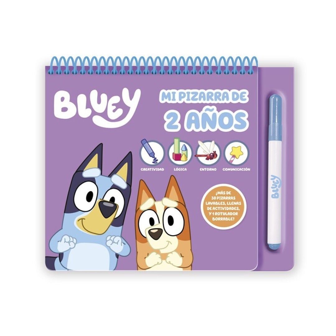 BLUEY - MI PIZARRA DE 2 AÑOS- IMAGILAND