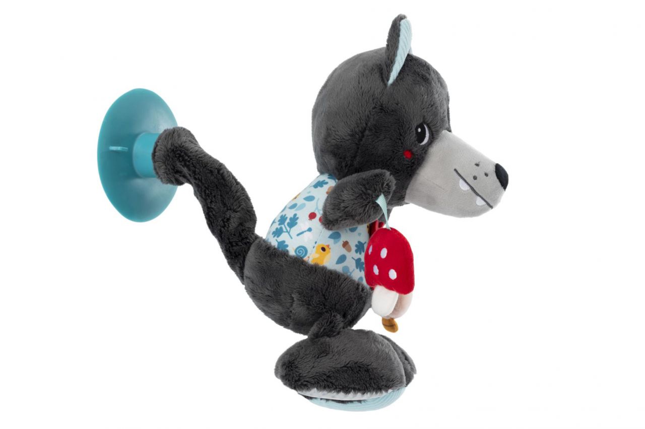 LOUIS EL LOBO- PELUCHE DE ACTIVIDADES NOMAD - LILLIPUTIENS