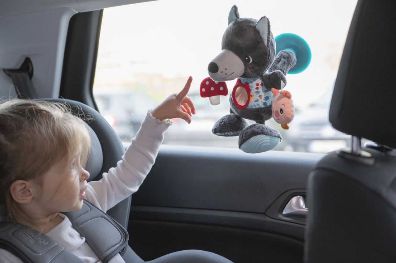 LOUIS EL LOBO- PELUCHE DE ACTIVIDADES NOMAD - LILLIPUTIENS