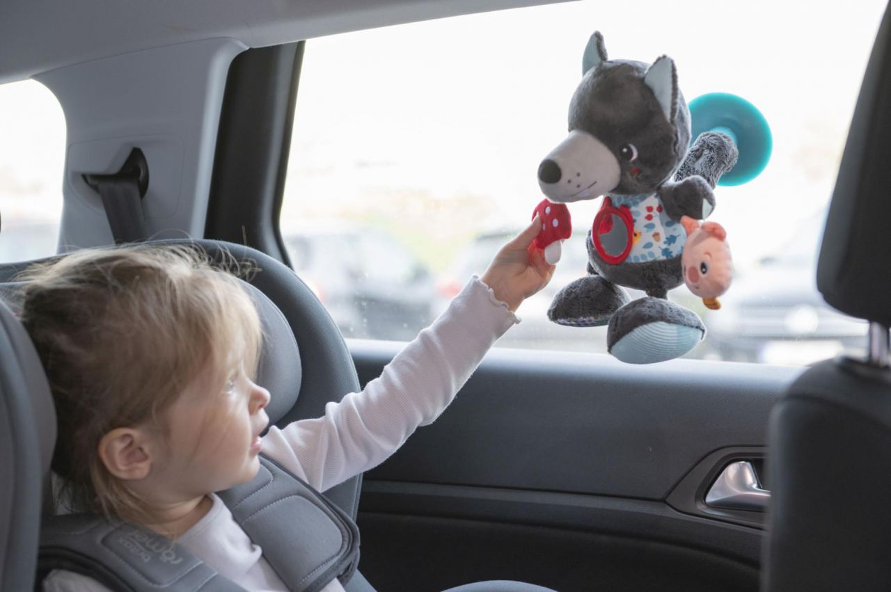 LOUIS EL LOBO- PELUCHE DE ACTIVIDADES NOMAD - LILLIPUTIENS