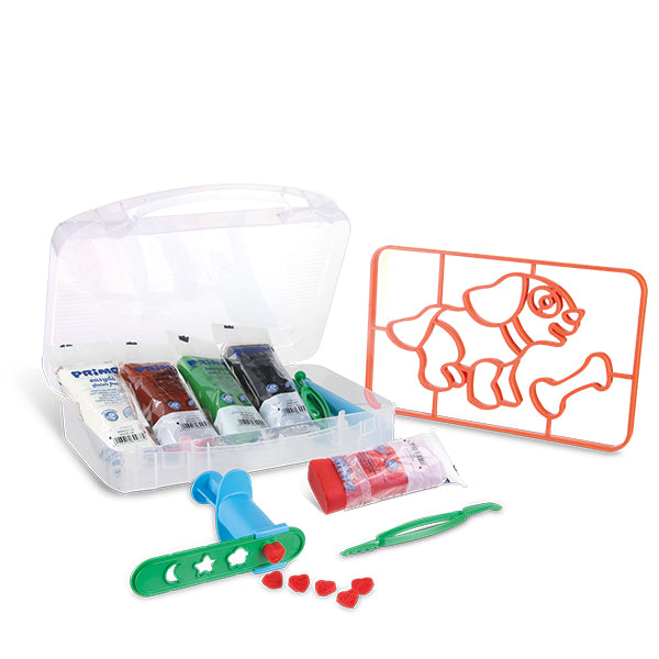VALIJA PASTA PARA MODELAR+ACCESORIOS DOG - LÍNEA PRIMO