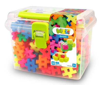 MELI BASIC NEÓN - BOX TRAVEL - 250 PIEZAS