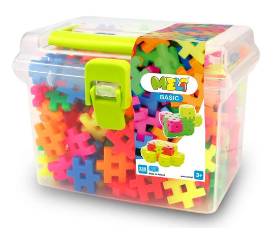 MELI BASIC NEÓN - BOX TRAVEL - 250 PIEZAS