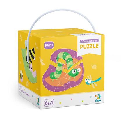 INSECTOS- PUZZLE PROGRESIVO