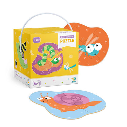 INSECTOS- PUZZLE PROGRESIVO