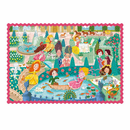 PRINCESAS DANDO UN PASEO - PUZZLE 100 PIEZAS