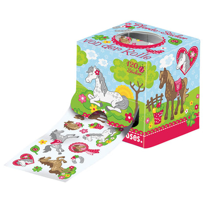 ROLLO  PEGATINAS: PRINCESA - UNICORNIO-CABALLO / MOSES