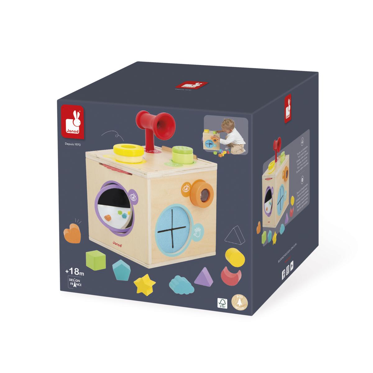 CAJA SENSORIAL JANOD - CONJUNTO DE MADERA