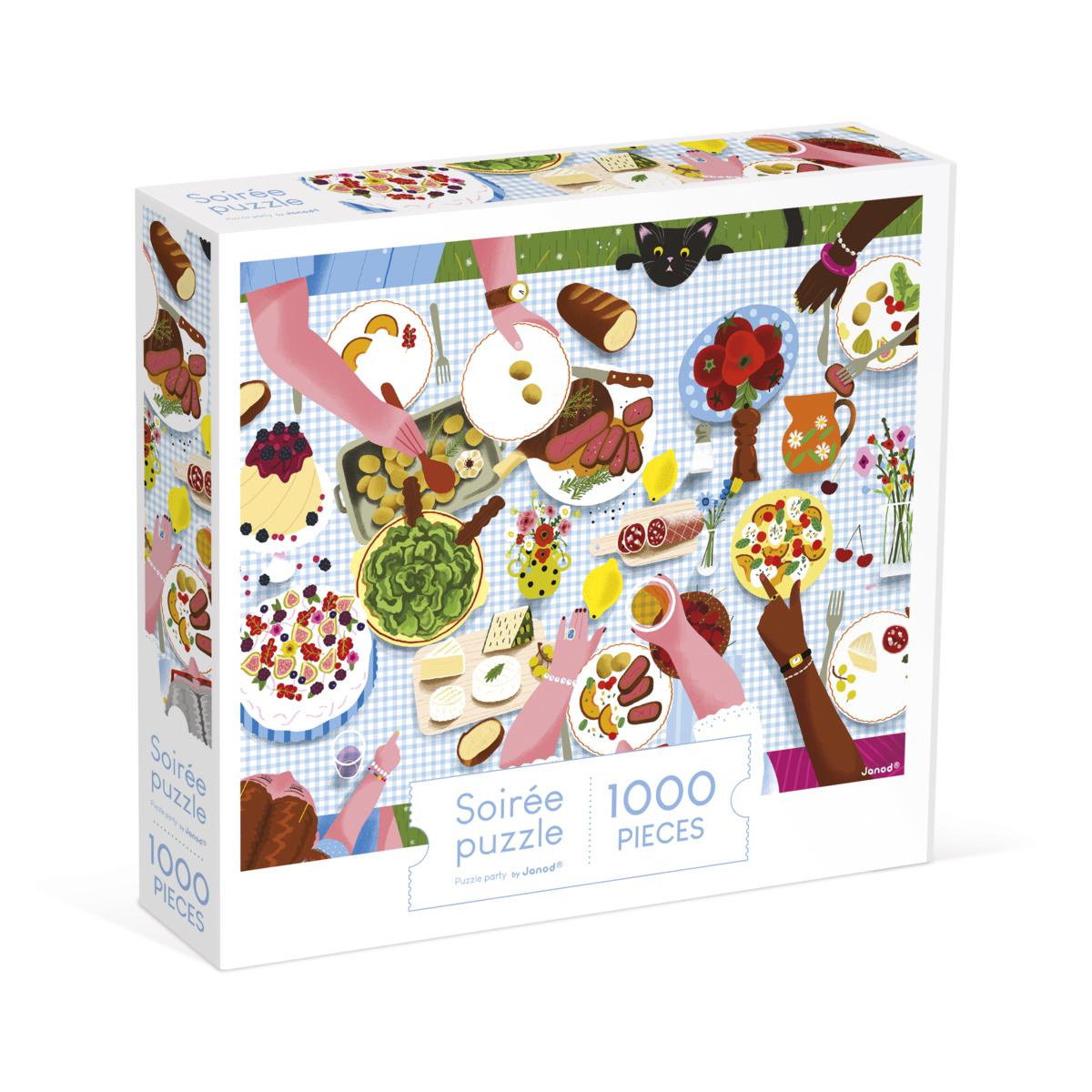 COMIDA FAMILIAR - PUZZLE 1000 PIEZAS- JANOD