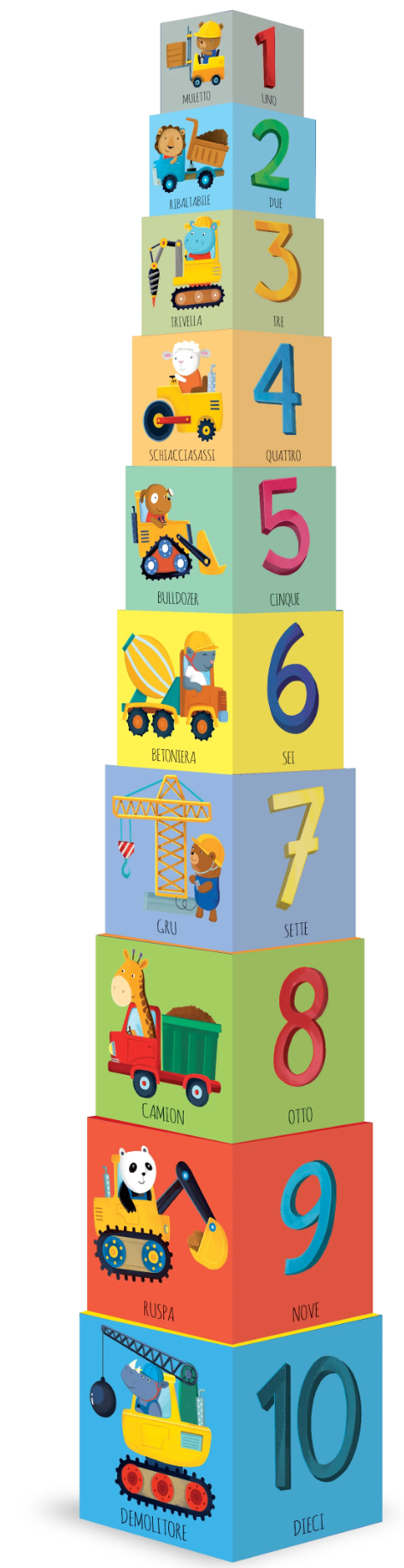 ZONA DE OBRA: EDUCUBOS - CUBOS + LIBRO - MANOLITO BOOKS