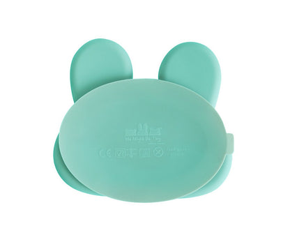 Plato con Ventosa Conejito Mint - We Might Be Tiny
