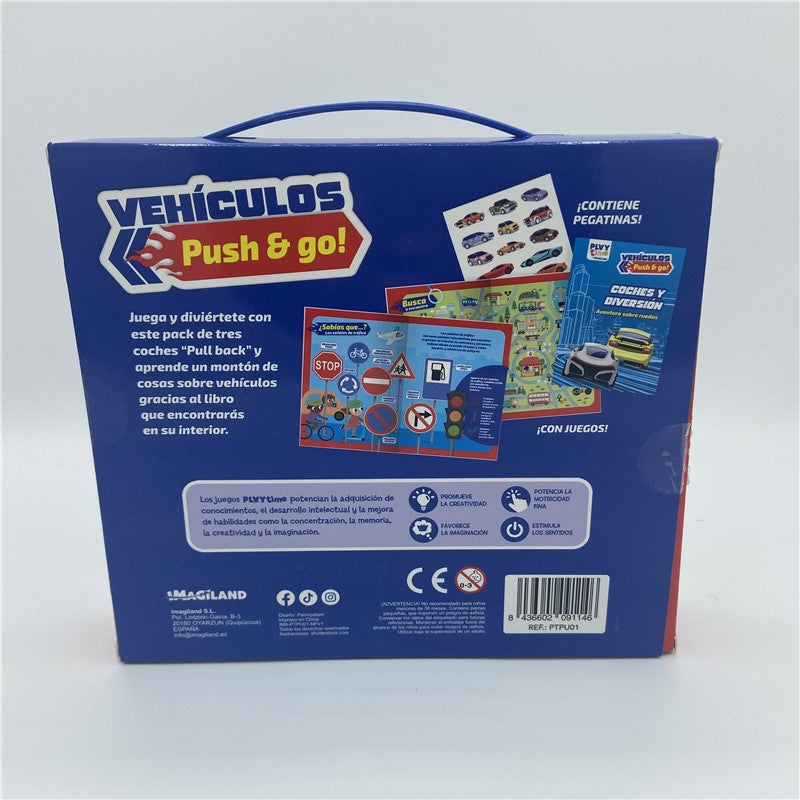 VEHÍCULOS PUSH&GO - COCHES Y DIVERSIÓN -