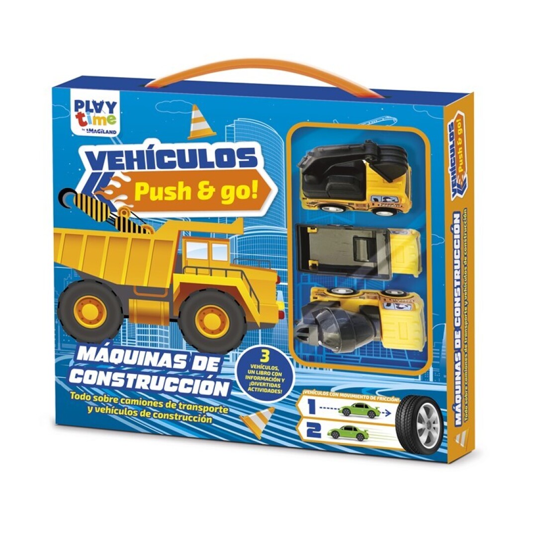 VEHÍCULOS PUSH&GO - MÁQUINAS DE CONSTRUCCIÓN-