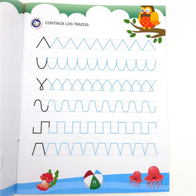 ROTULADOR MAGICO + CUADERNO DE REPASO 3 AÑOS -