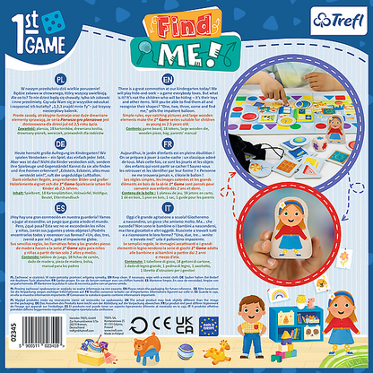 FIND ME! - MIS PRIMEROS JUEGOS DE MESA - TREFL