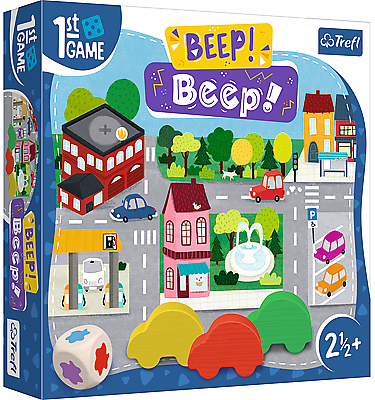 BEEP! BEEP! - MIS PRIMEROS JUEGOS DE MESA - TREFL