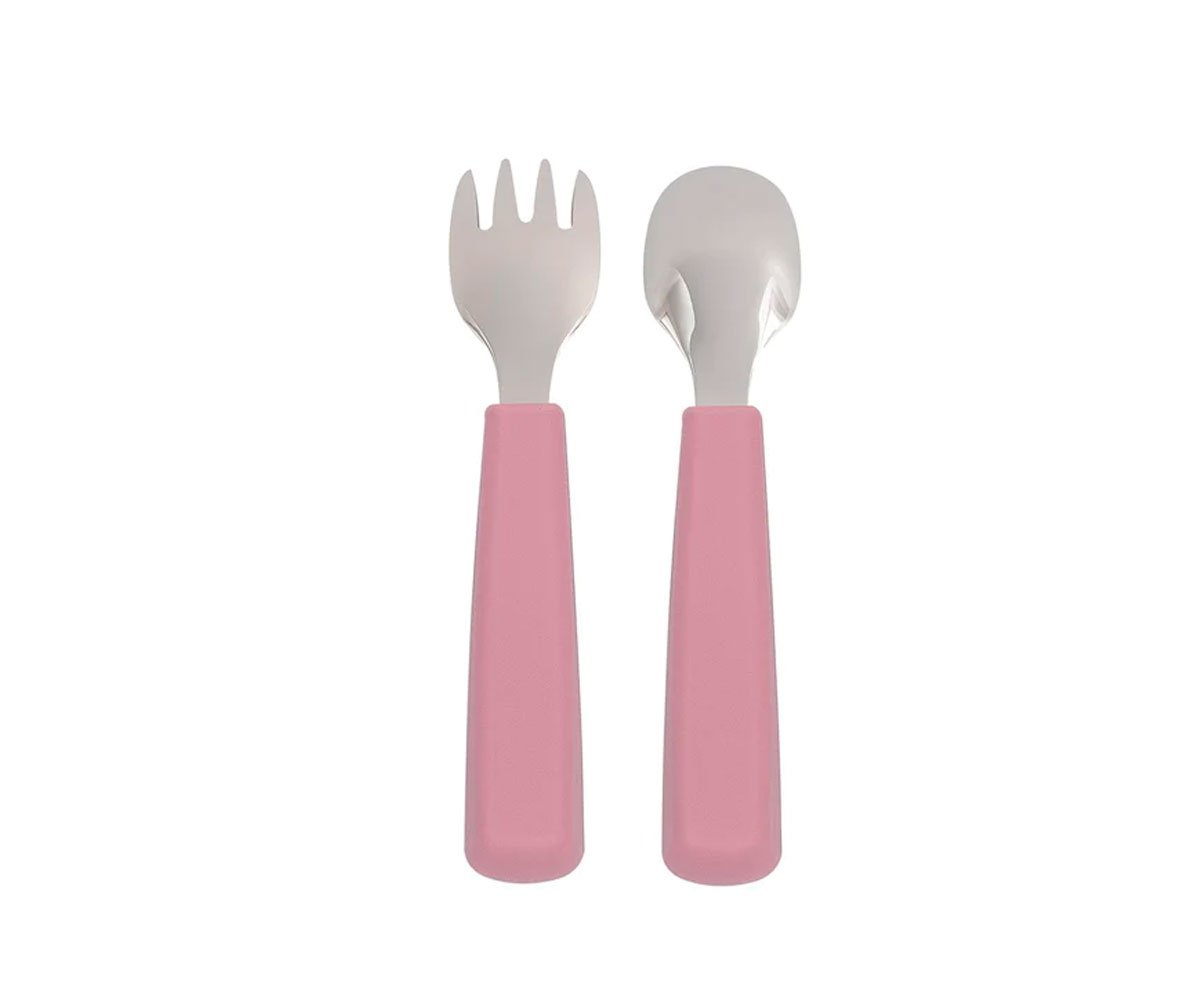 Set 2 Cubiertos Feedie Dusty - Rose