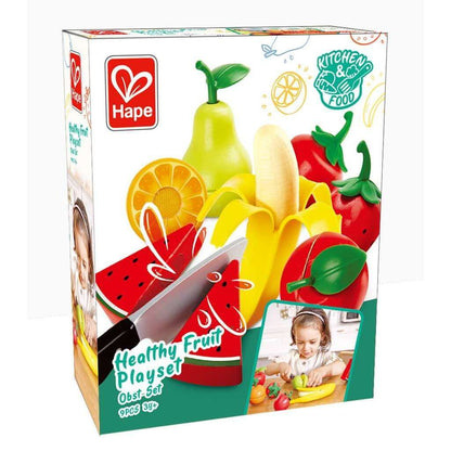 JUEGO DE FRUTAS PARA CORTAR Y PELAR - HAPE