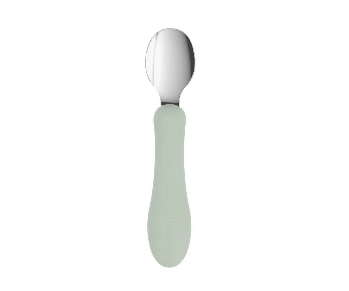 Bol Silicona + Cuchara Acero Sage - Tutete
