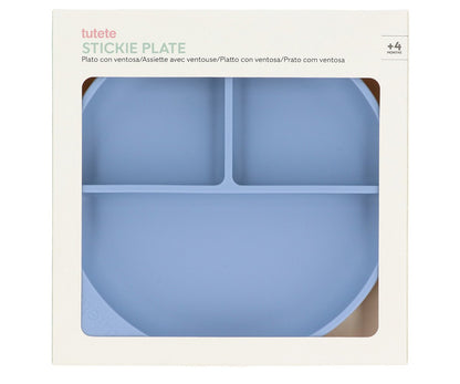 Plato Silicona con Ventosa Ocean Blue - Tutete