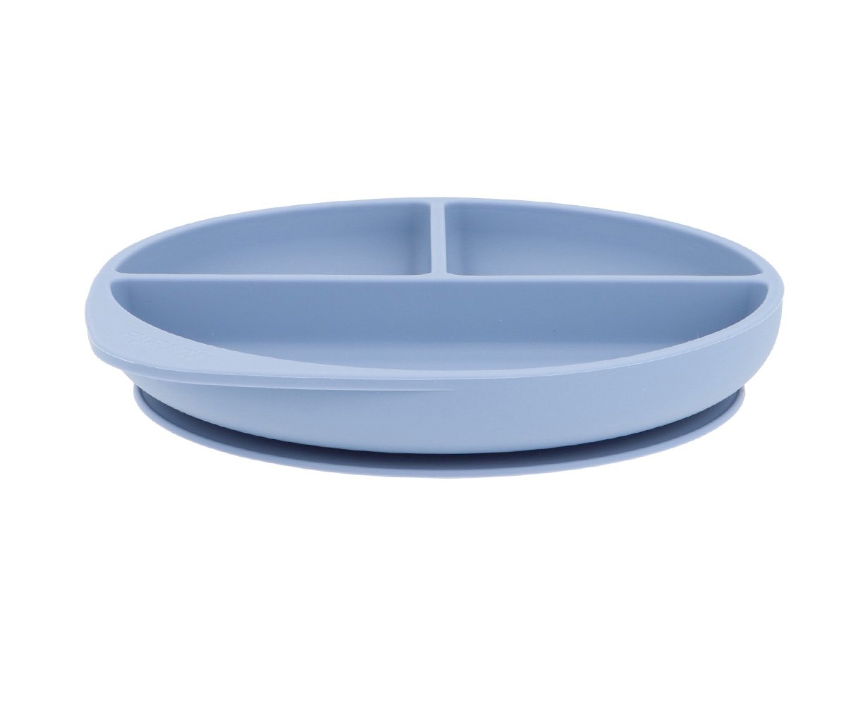 Plato Silicona con Ventosa Ocean Blue - Tutete